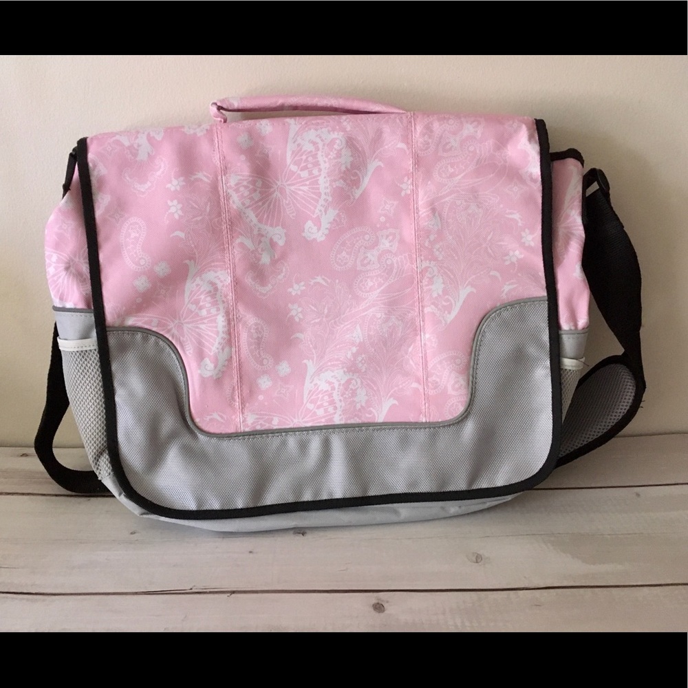 Pink Book Bag/Shoulder Bag